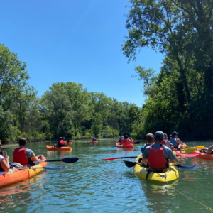 escursione in kayak e bici lungo il fiume Sile