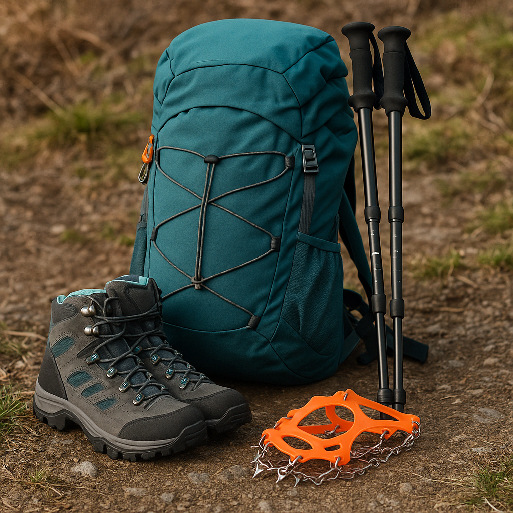 attrezzatura da trekking
