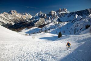 Cinque Torri ciaspolata