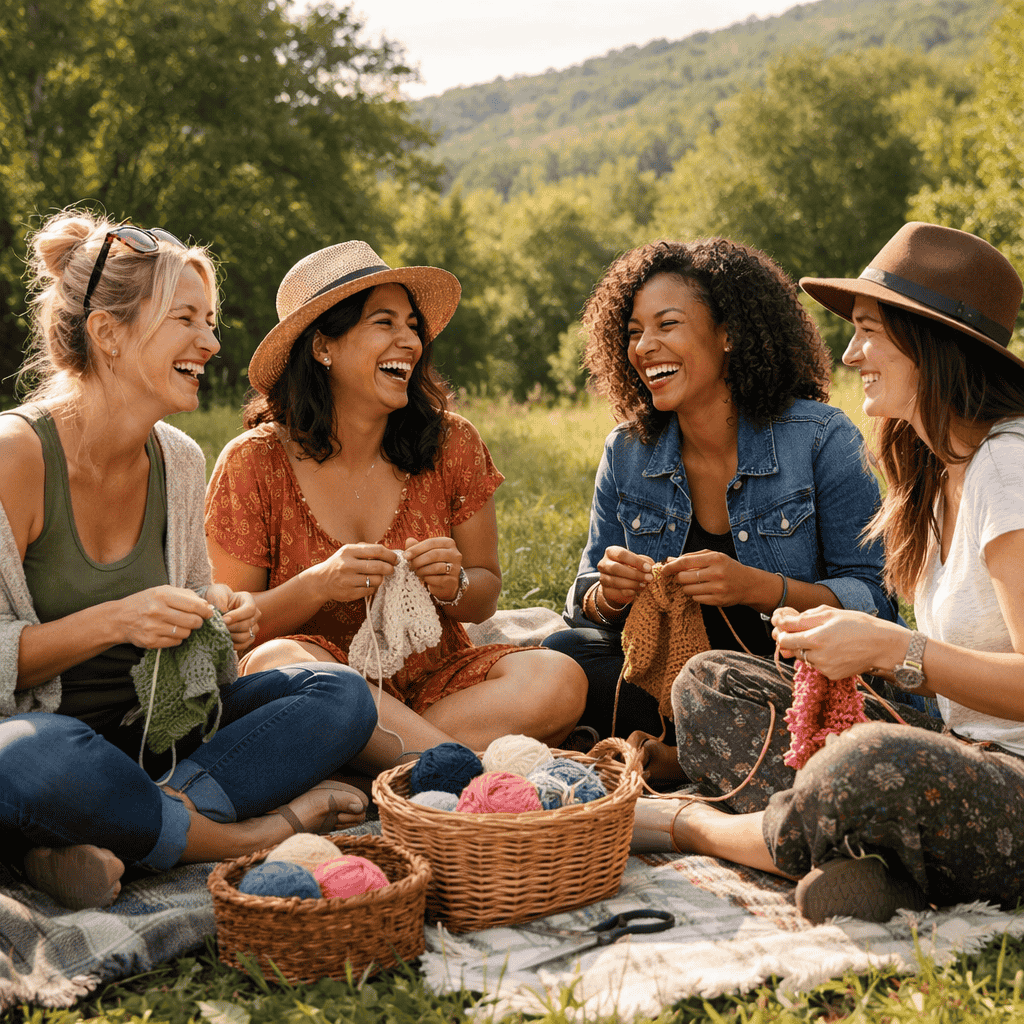 crochet in gruppo